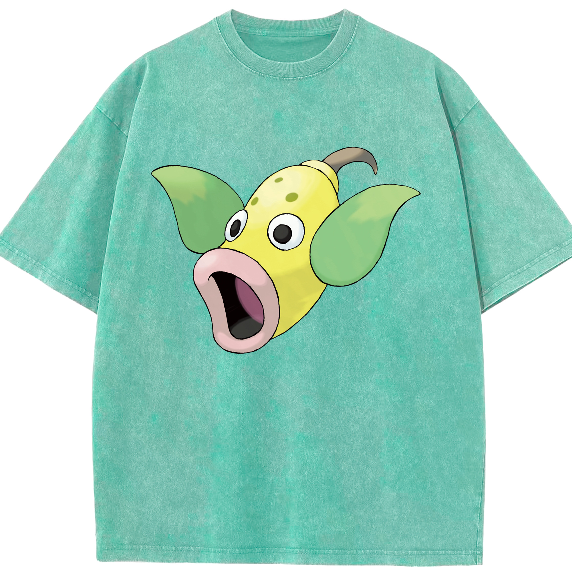 （画像用） ポケットモンスター Pokémon 綿100% ヴィンテージ風 半袖Tシャツ（フロントプリント）